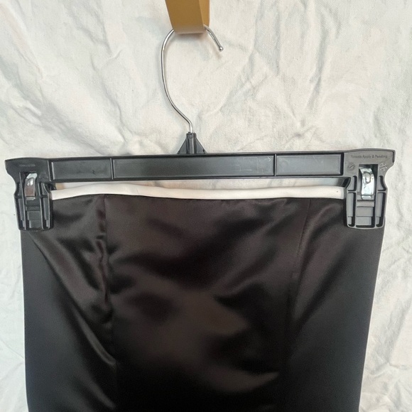 Jessica McClintock for gunne sax  bow tie back black and white dress size 3/4 - Picture 2 of 7